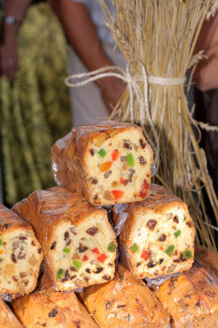 Traditional cake at the streetmarket